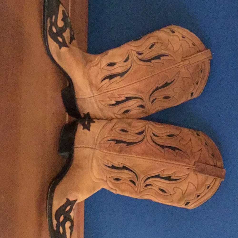 Old school - western style Dan Post cowboy boots